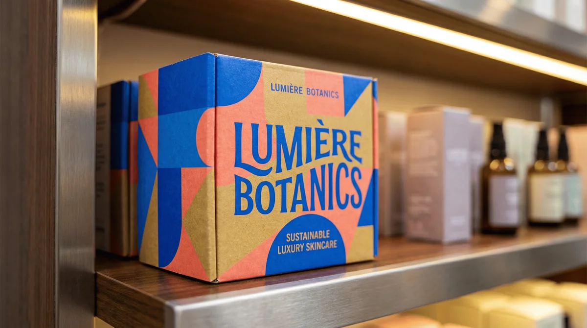 Exemplo de design editorial de embalagem packaging profissional